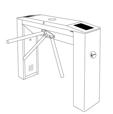 Slimme Turnstile van de Slotdriepoot Poort leverancier